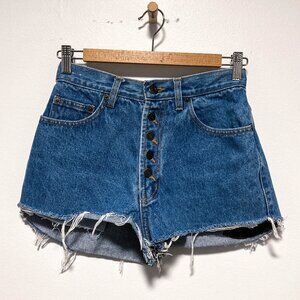 3 FOR $15 Vintage button front Jordache Jean Shorts